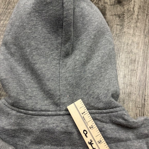 Y2K Aeropostale Grunge Faux Fur Thermal Lined Zip Up Hoodie Sz L - Picture 12 of 12